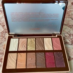 Lancome Café Crush Eyeshadow Palette - Rich Browns and Shimmering Golds
